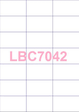 Load image into Gallery viewer, Rectangle A4 Die Cut Labels (square corners)