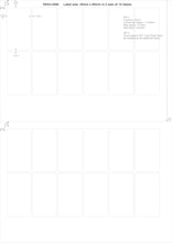 Load image into Gallery viewer, Rectangle SRA3 Die Cut Labels