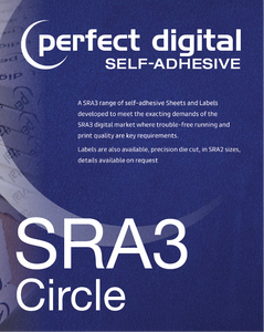 Circular SRA3 Die Cut Labels