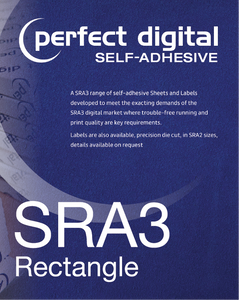 Rectangle SRA3 Die Cut Labels