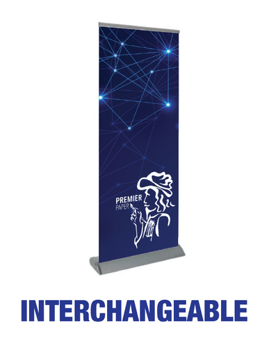 Interchangeable - Roll Up Banner Stand