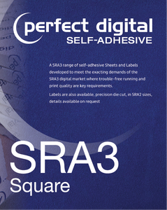 Square SRA3 Die Cut Labels